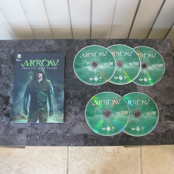 NWOT Arrow TV series DVD complete season 3 - Picture 3 of 3